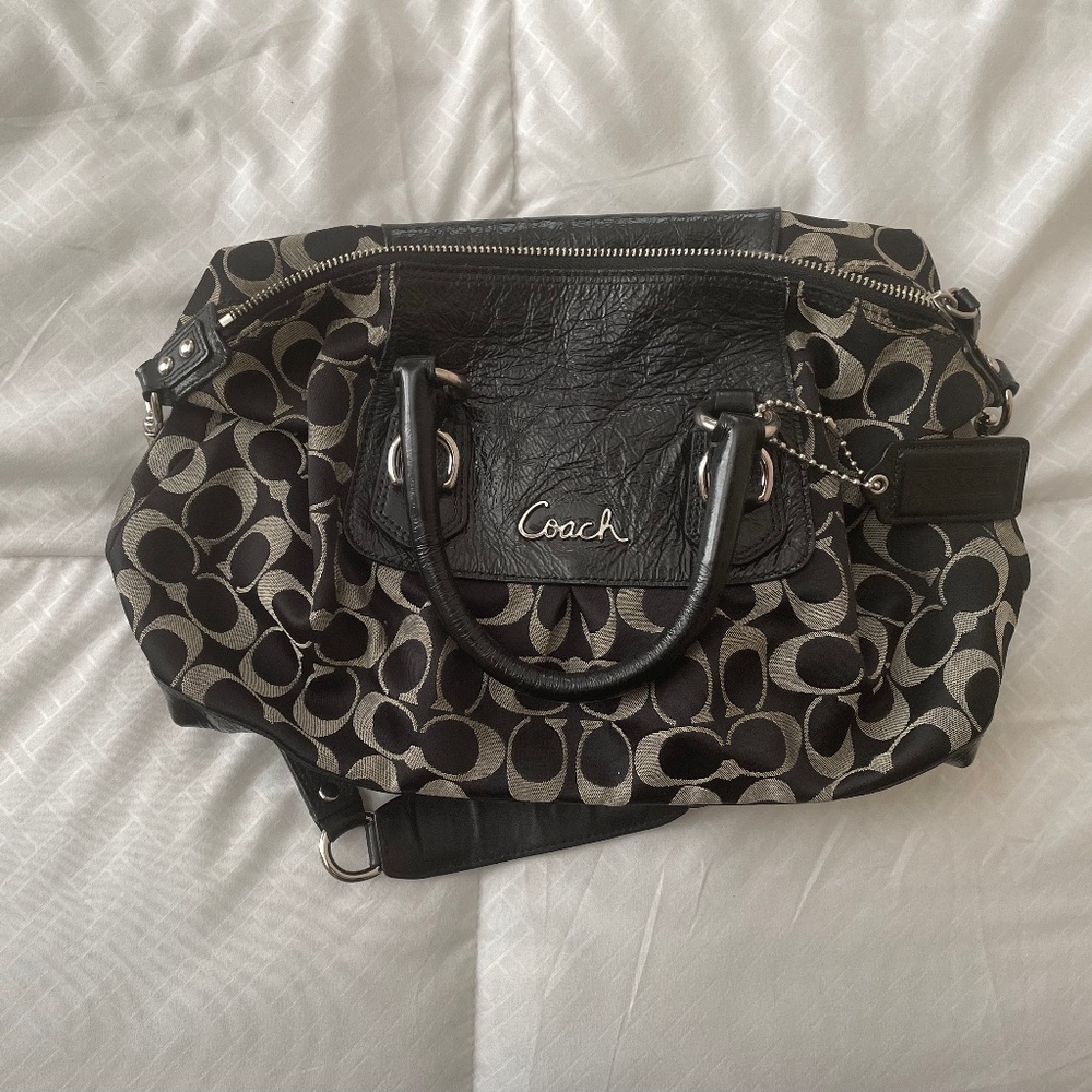 Coach Black Handbag Purse